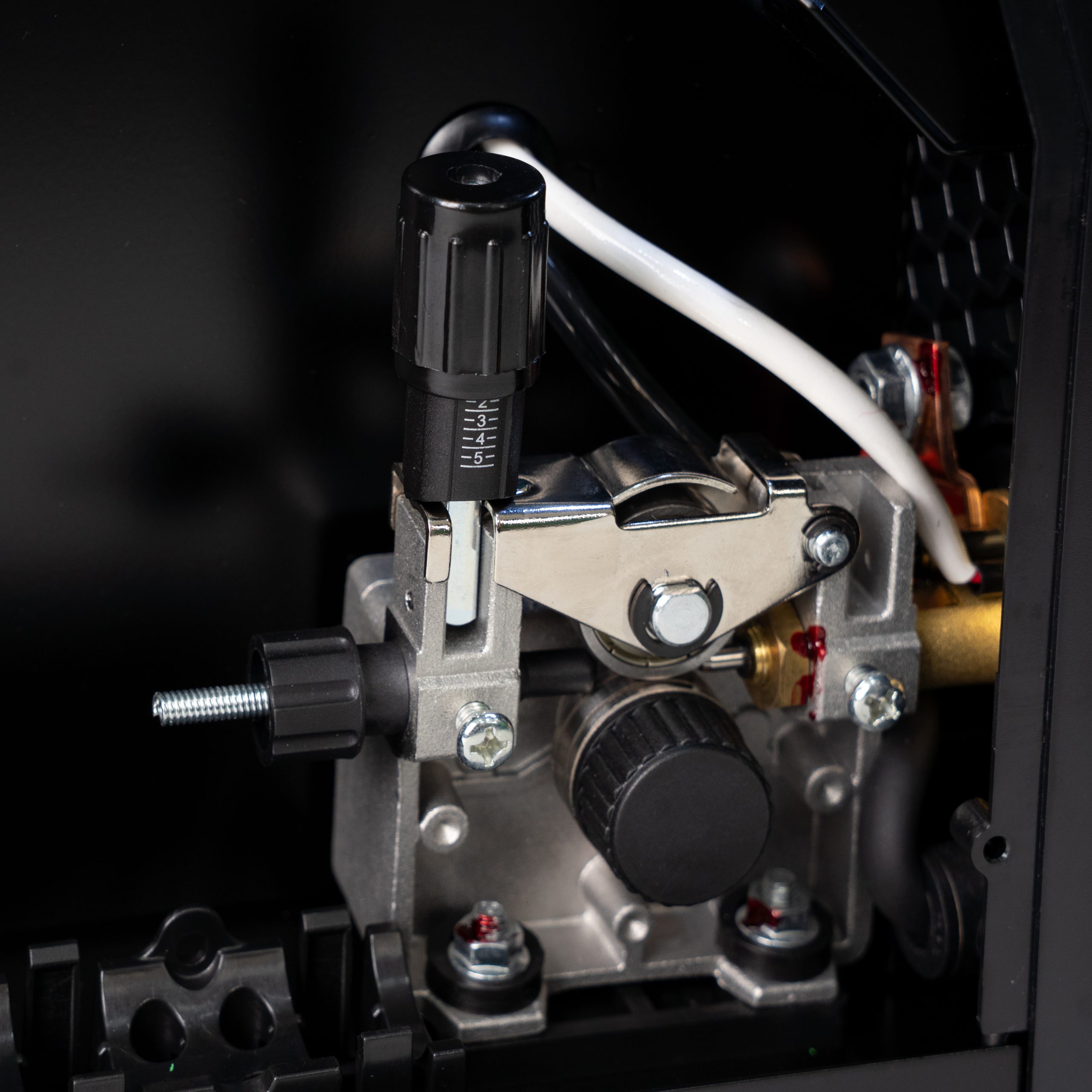 Micro Matic 163 detalle devanador